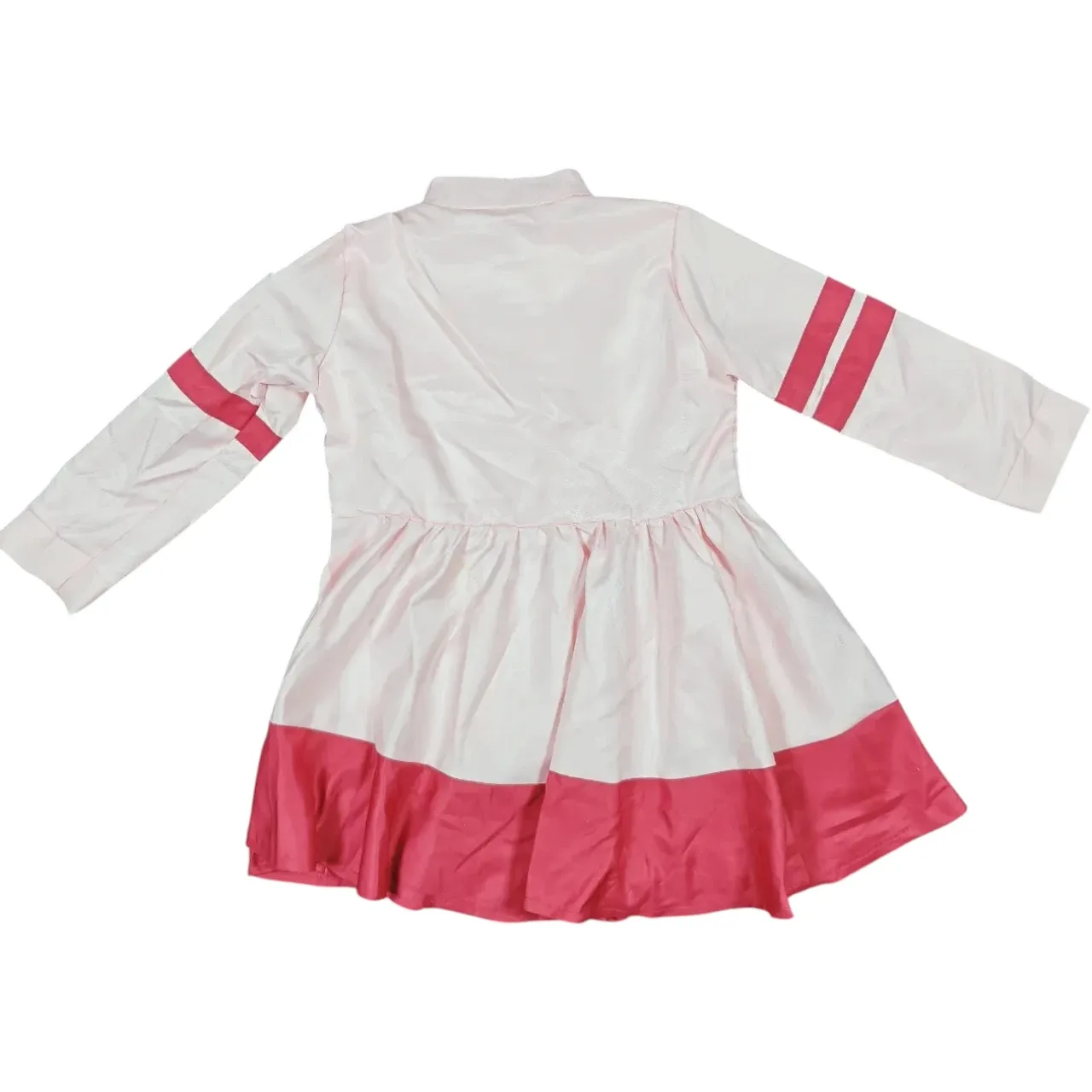 Girls Pink Astronaut Space Explorer Costume Dress Set with Headband & Gloves thumbnail 7