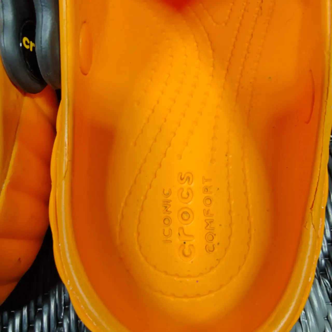 Crocs Disney Mickey Mouse Pumpkin Halloween Clogs Kids Size C13 Orange thumbnail 6