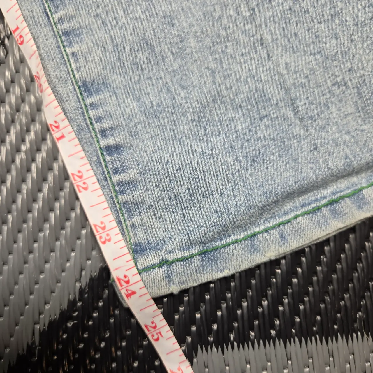 Vintage XOXO Y2K Light Wash Contrast Stitch Jeans Size 3/4 thumbnail 10