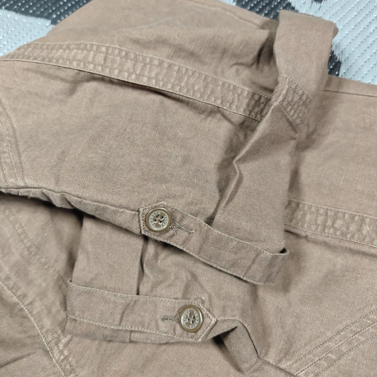 Lane Bryant Venezia Linen Blend Cargo Capri Pants Size 20 NWT thumbnail 8