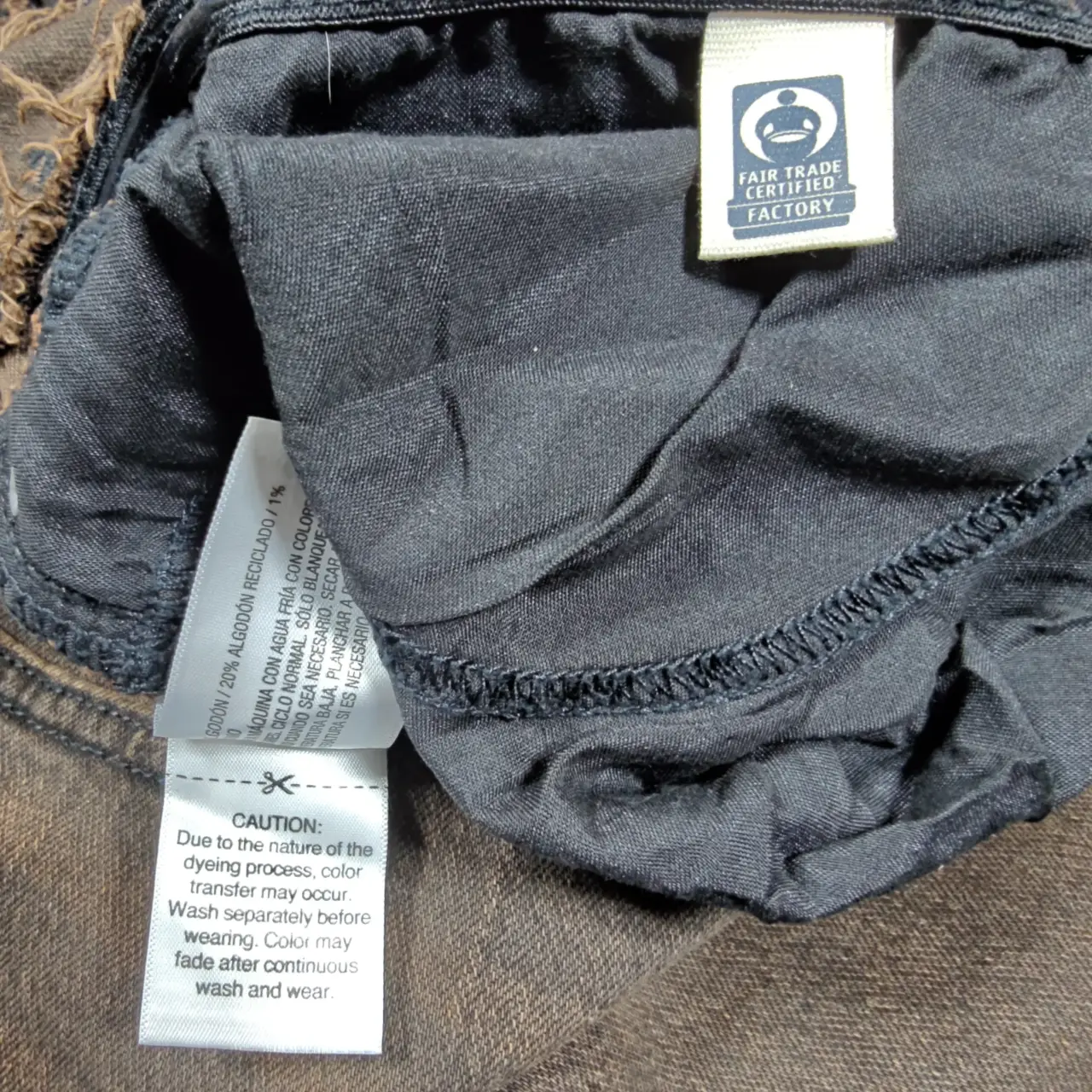 Wild Fable Women's Brown Denim Maxi Skirt with Front Slit Size 16 NWT thumbnail 9