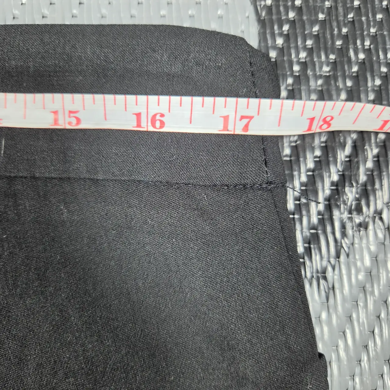 Time and Tru Women's Millennium Straight Leg Stretch Pants Black Size L 12-14 thumbnail 9