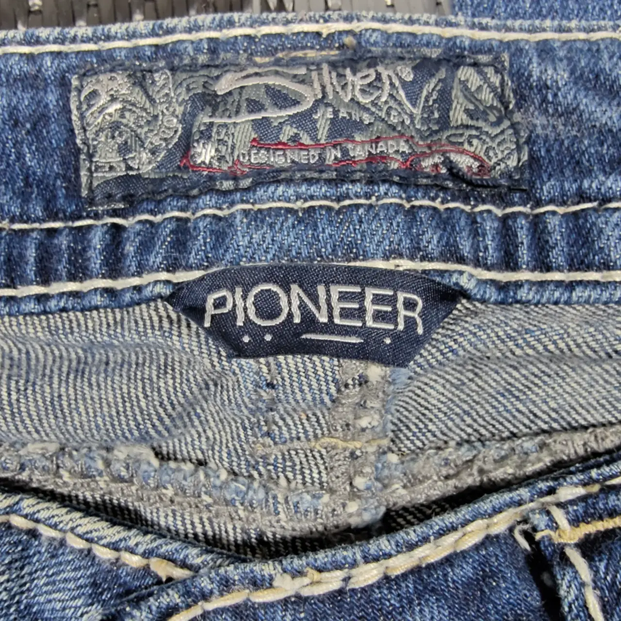 Silver Jeans Co. Pioneer Distressed Bootcut Flare Jeans W28 L33 thumbnail 7