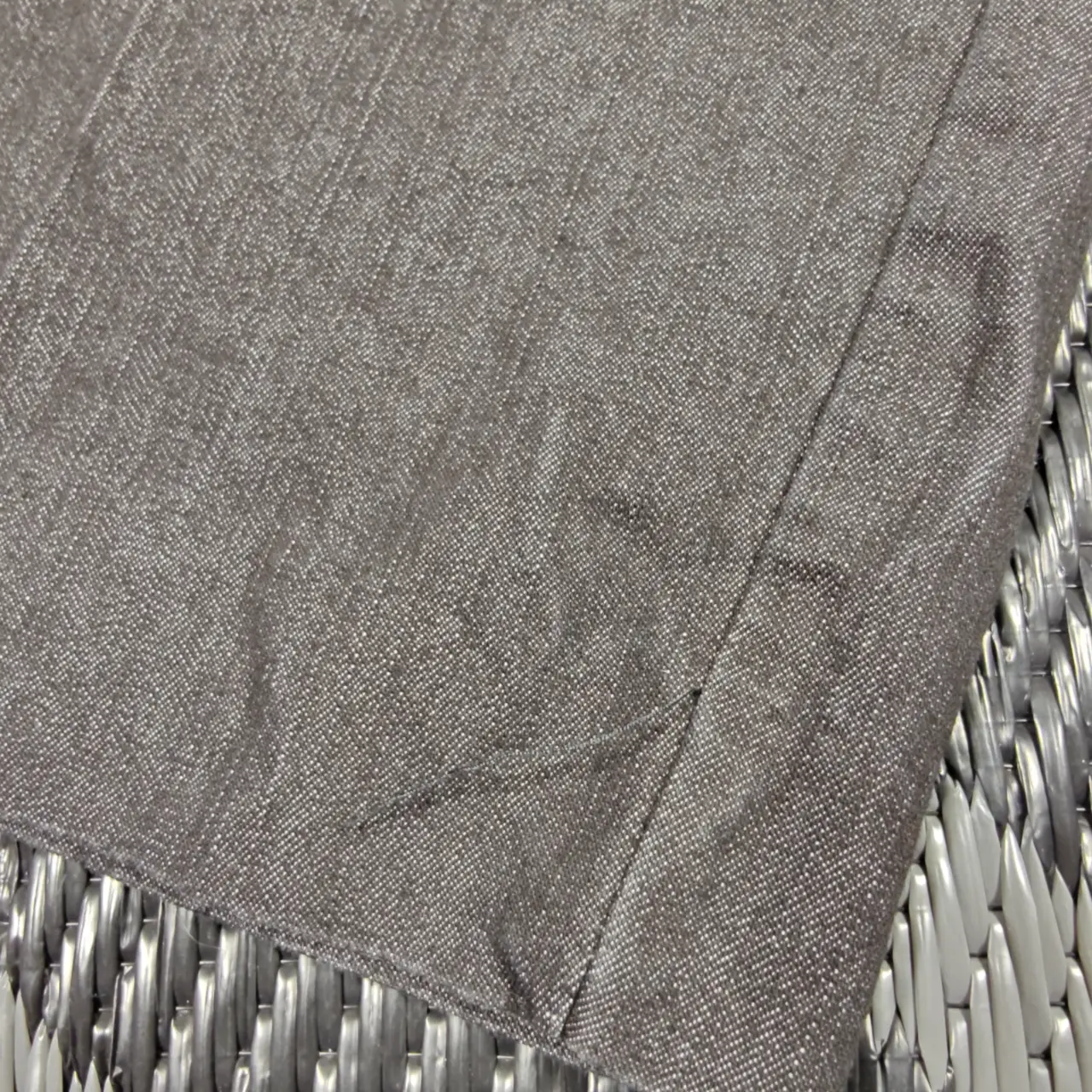 Zac & Rachel Petite Women's Gray Stretch Cropped Capri Pants Size 12P thumbnail 5