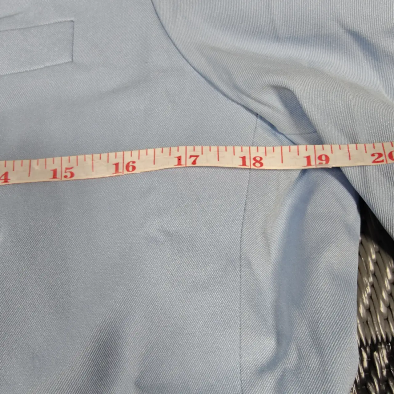 Manfinity Men's 2-Piece Slim Fit Suit Set Light Blue Size XL thumbnail 5