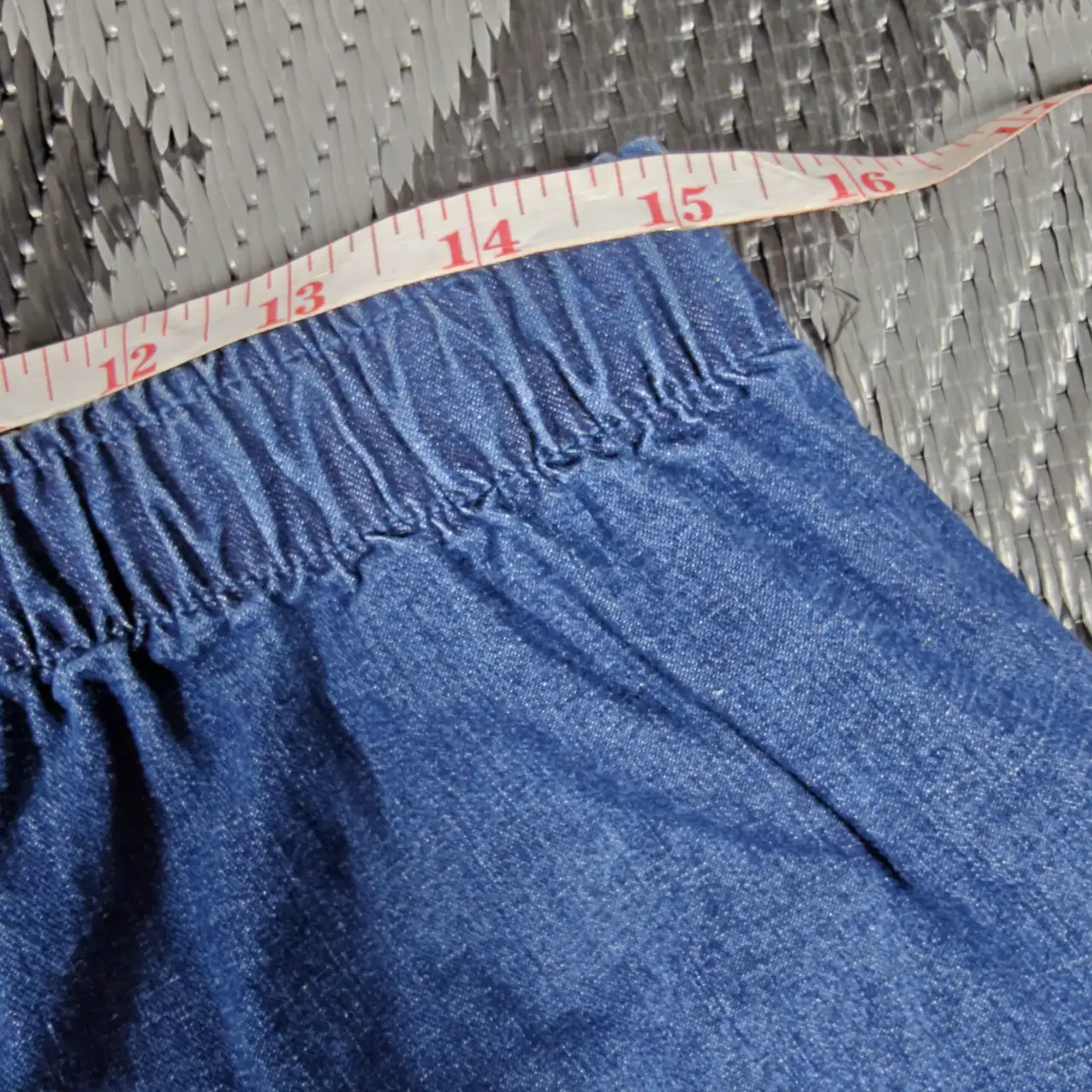 Bon Worth Women's Petite Large Elastic Waist Denim Pull-On Pants NWT thumbnail 7