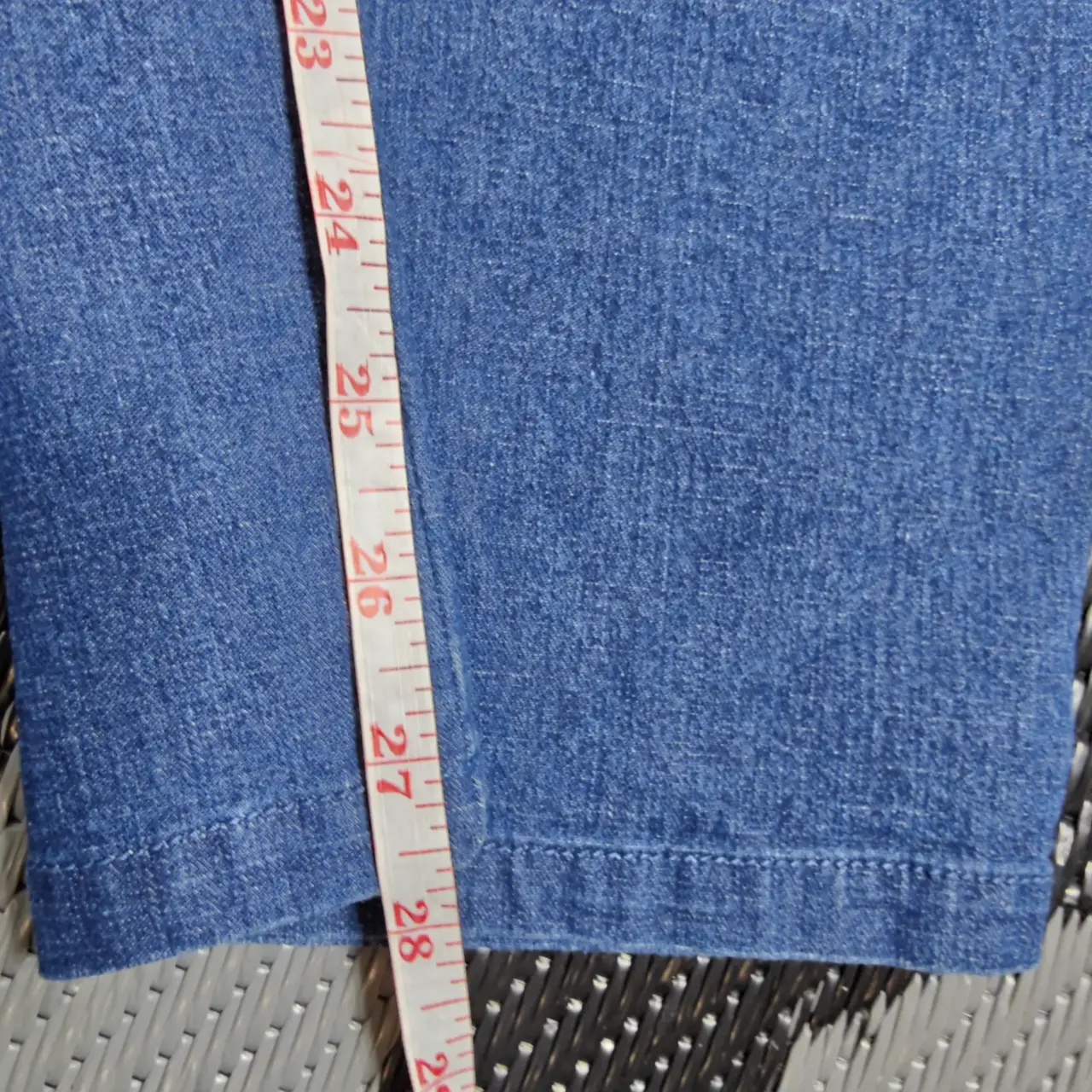 Bon Worth Women's Petite Large Elastic Waist Denim Pull-On Pants NWT thumbnail 8