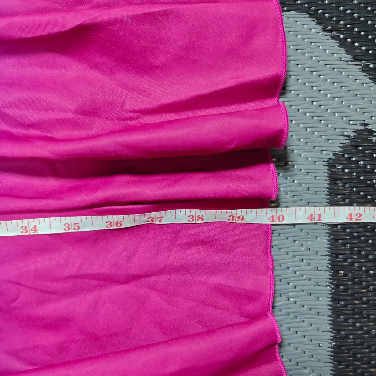 OSHOPLIVE Gradient Tiered Ruffle Maxi Skirt Purple Pink Size S NWT thumbnail 3