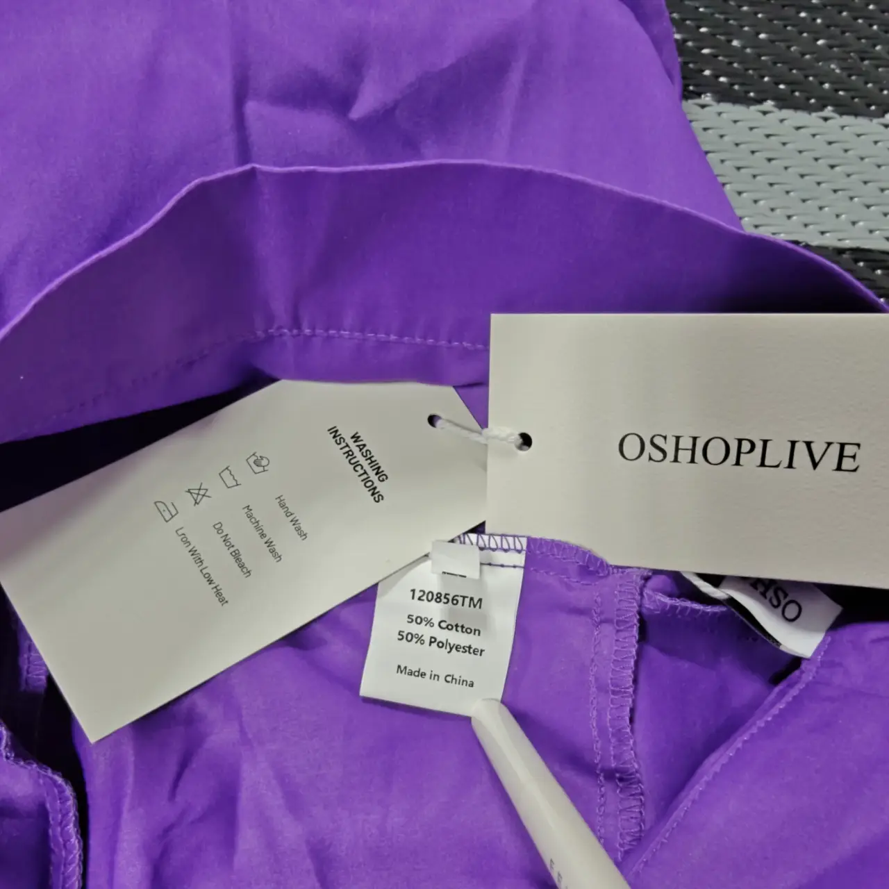 OSHOPLIVE Gradient Tiered Ruffle Maxi Skirt Purple Pink Size S NWT thumbnail 5