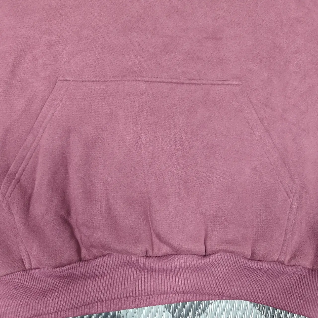 Comfrt Fleece Pullover Hoodie Mauve Plum Size M NWOT thumbnail 3