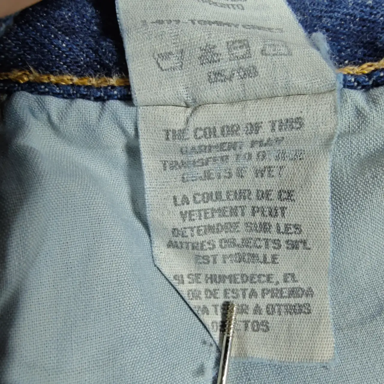 Vintage Tommy Hilfiger Perfect T High Rise Straight Leg Jeans Blue Size 6 thumbnail 7