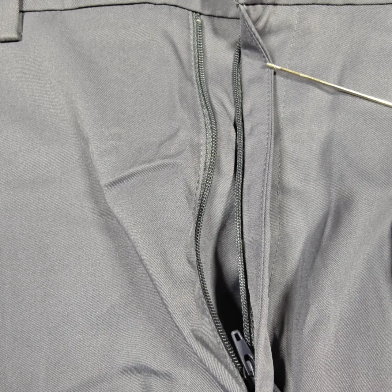 Pebble Beach Performance Men's Flat Front Golf Pants Gray Size 32x30 NWT thumbnail 7