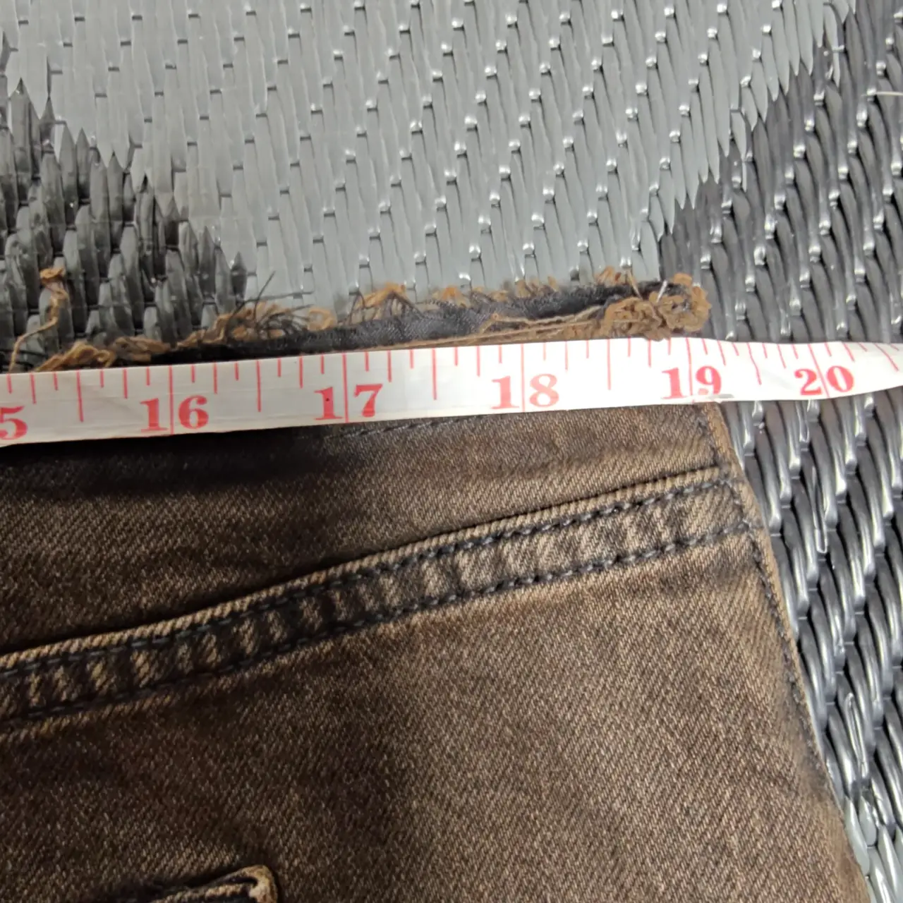 Wild Fable Women's Brown Denim Maxi Skirt with Front Slit Size 16 NWT thumbnail 7