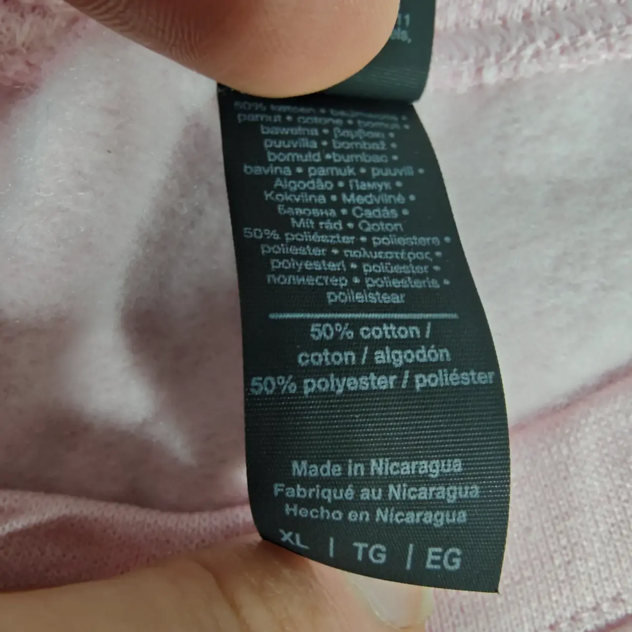 Gildan Heavy Blend It's Cookies Time Graphic Sweatshirt Light Pink Size XL thumbnail 4