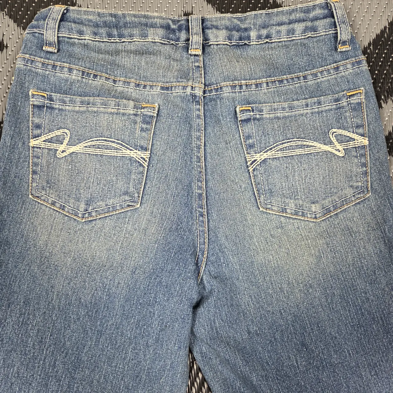 Cherokee Girls Size 14 Bootcut Jeans Adjustable Waist Stretch Denim NWT thumbnail 8