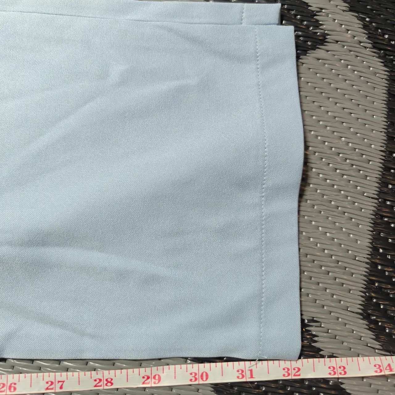 Manfinity Men's 2-Piece Slim Fit Suit Set Light Blue Size XL thumbnail 6