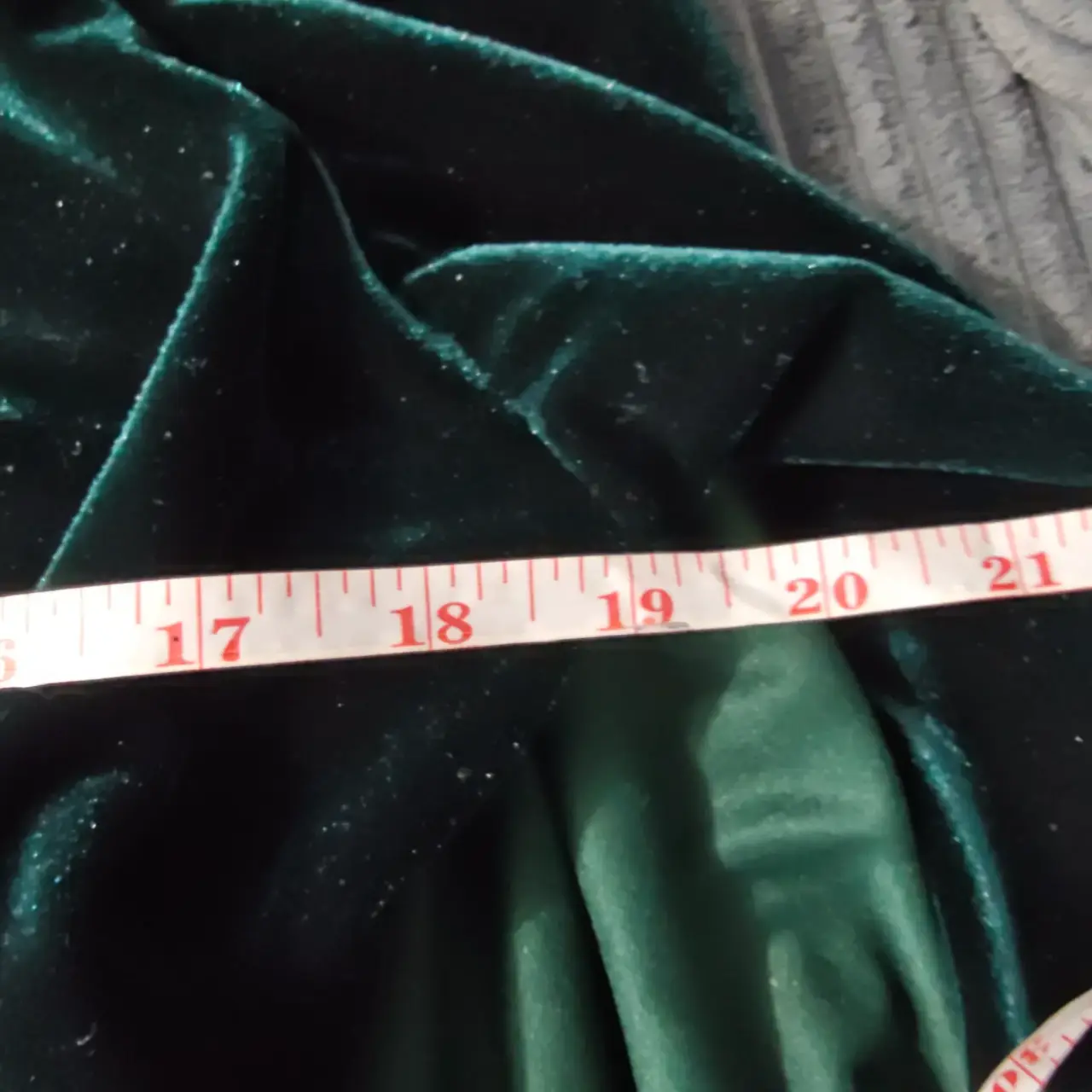 Betsy & Adam Women's Emerald Green Velvet Drape Back Sheath Dress Size 14 NWT thumbnail 9