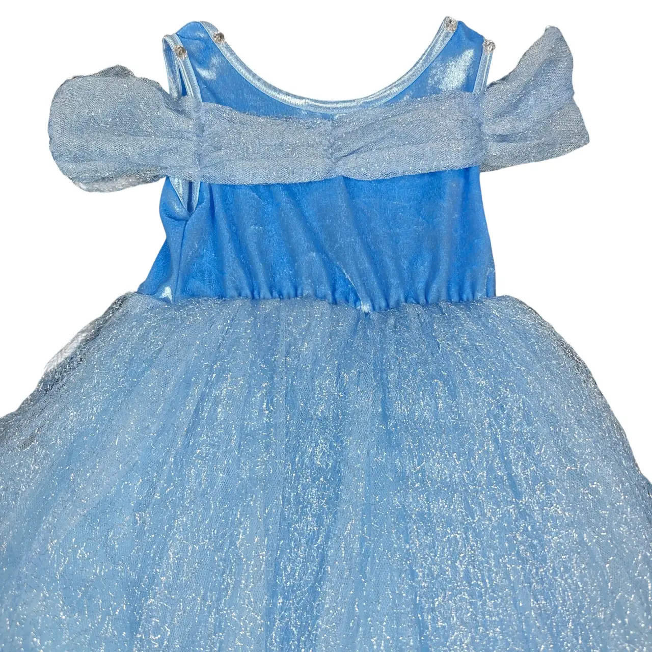 Trish Scully Girls Blue Princess Sparkle Tulle Costume Dress Size 5T thumbnail 5