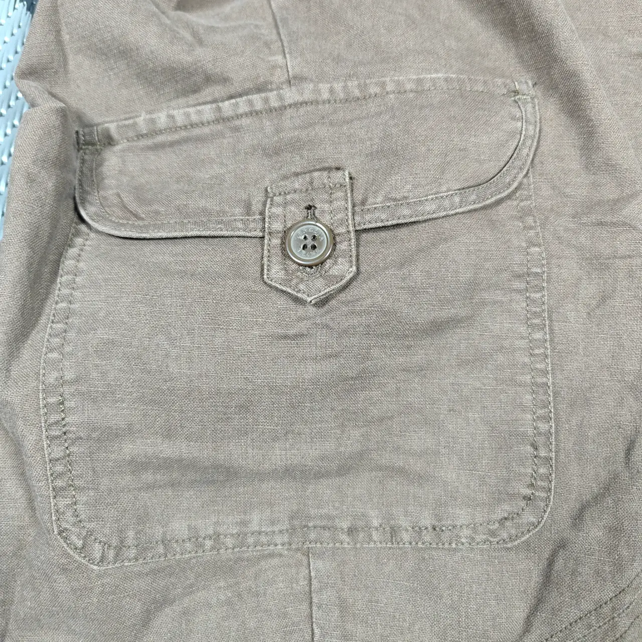 Lane Bryant Venezia Linen Blend Cargo Capri Pants Size 20 NWT thumbnail 4