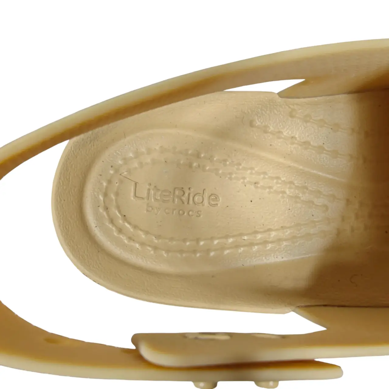 Crocs Brooklyn Low Wedge Platform Sandals Beige Tan Women's Size 6 LiteRide thumbnail 5
