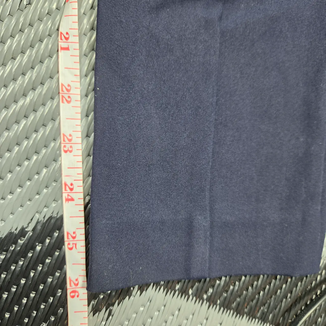 NWT LOFT Marisa Fit Navy Blue Ankle Dress Pants Size 8 thumbnail 6
