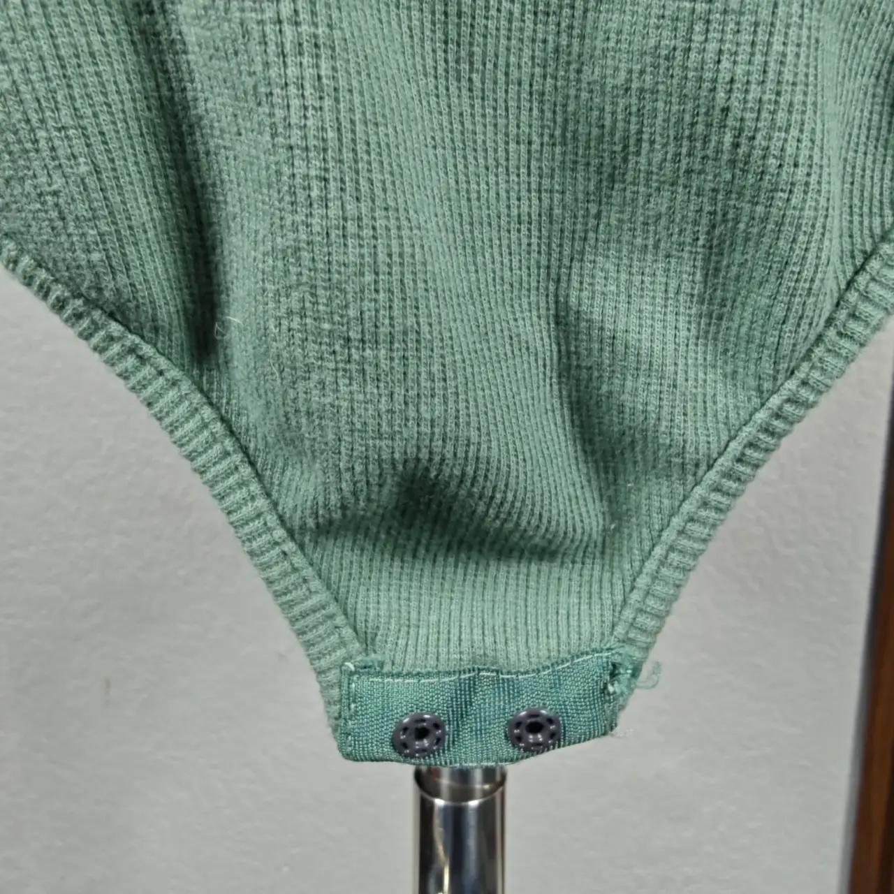 Showpo Green Ribbed Cutout Sleeveless Bodysuit Size US 12 thumbnail 6