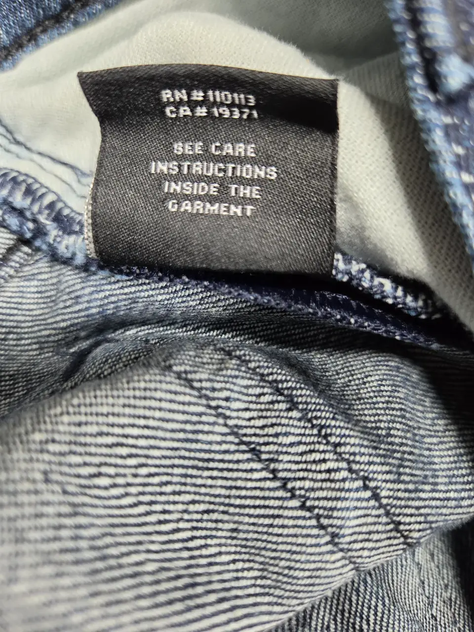Rock & Republic Berlin Slim Straight Jeans Women's Size 26 Blue Denim thumbnail 9