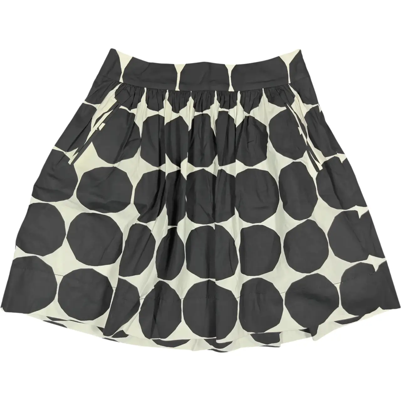 Banana Republic x Marimekko Dot Print Pleated Skirt Size 2