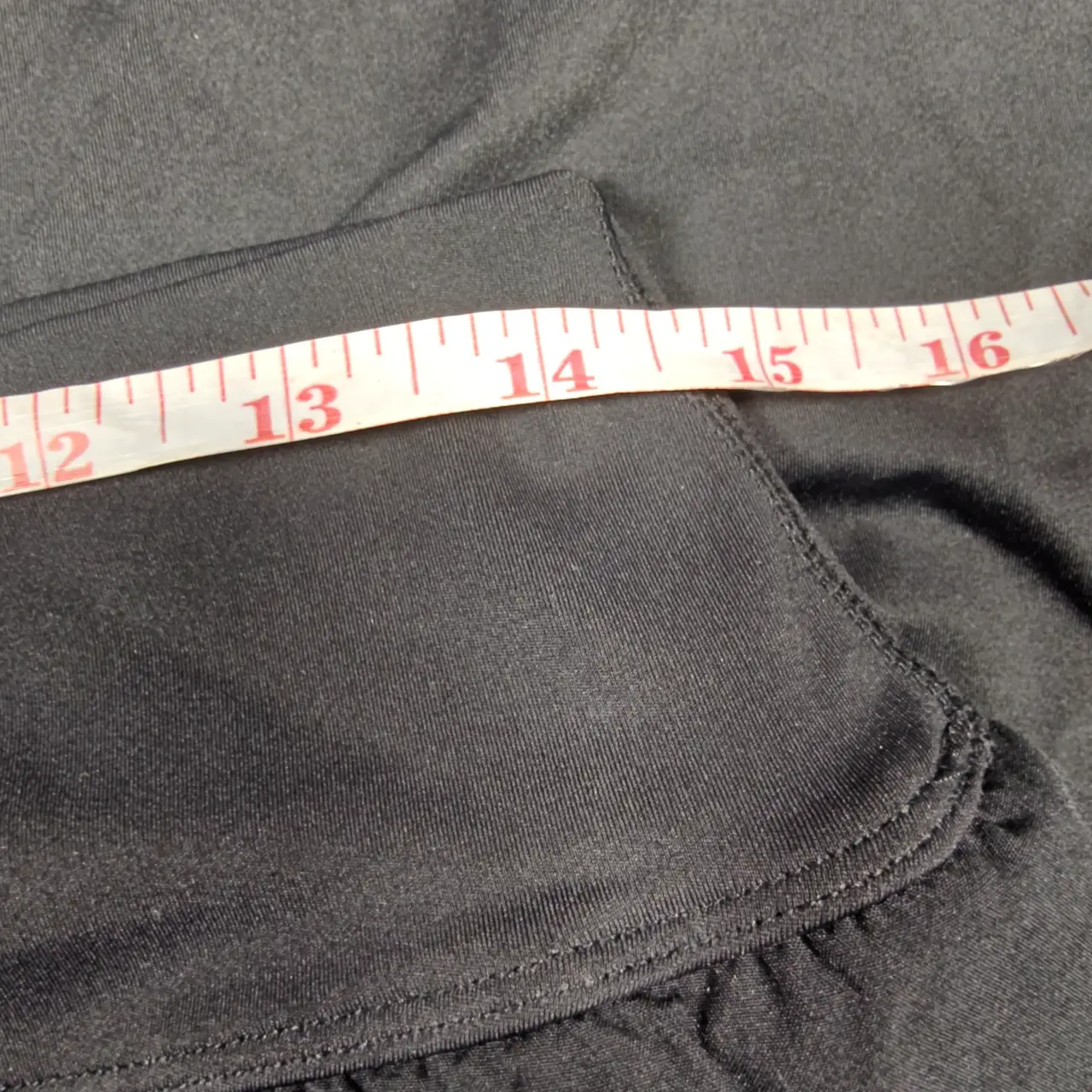 Halara High Waisted 2-in-1 Flowy Shorts Leggings Black Size XL NWT thumbnail 6