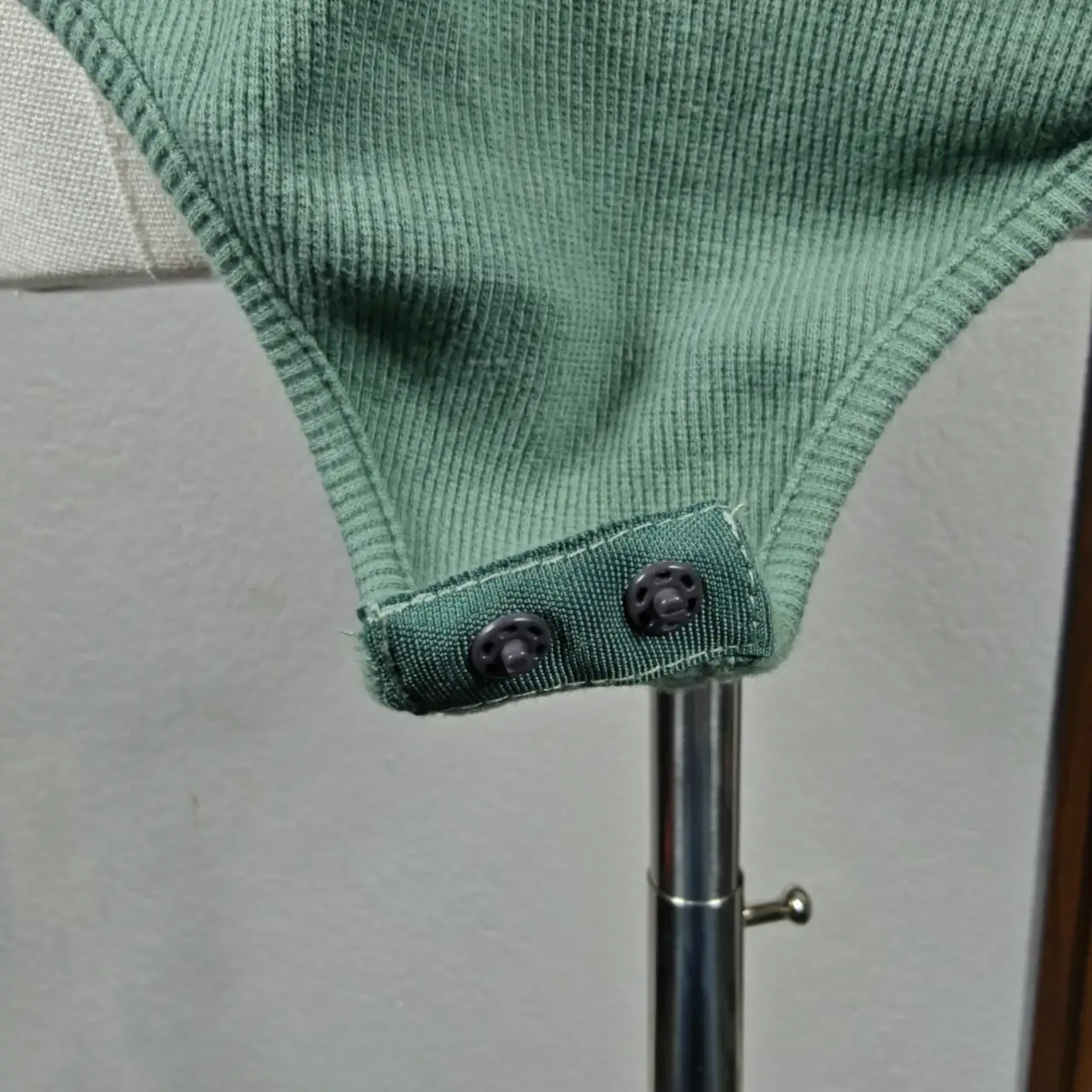Showpo Green Ribbed Cutout Sleeveless Bodysuit Size US 12 thumbnail 7