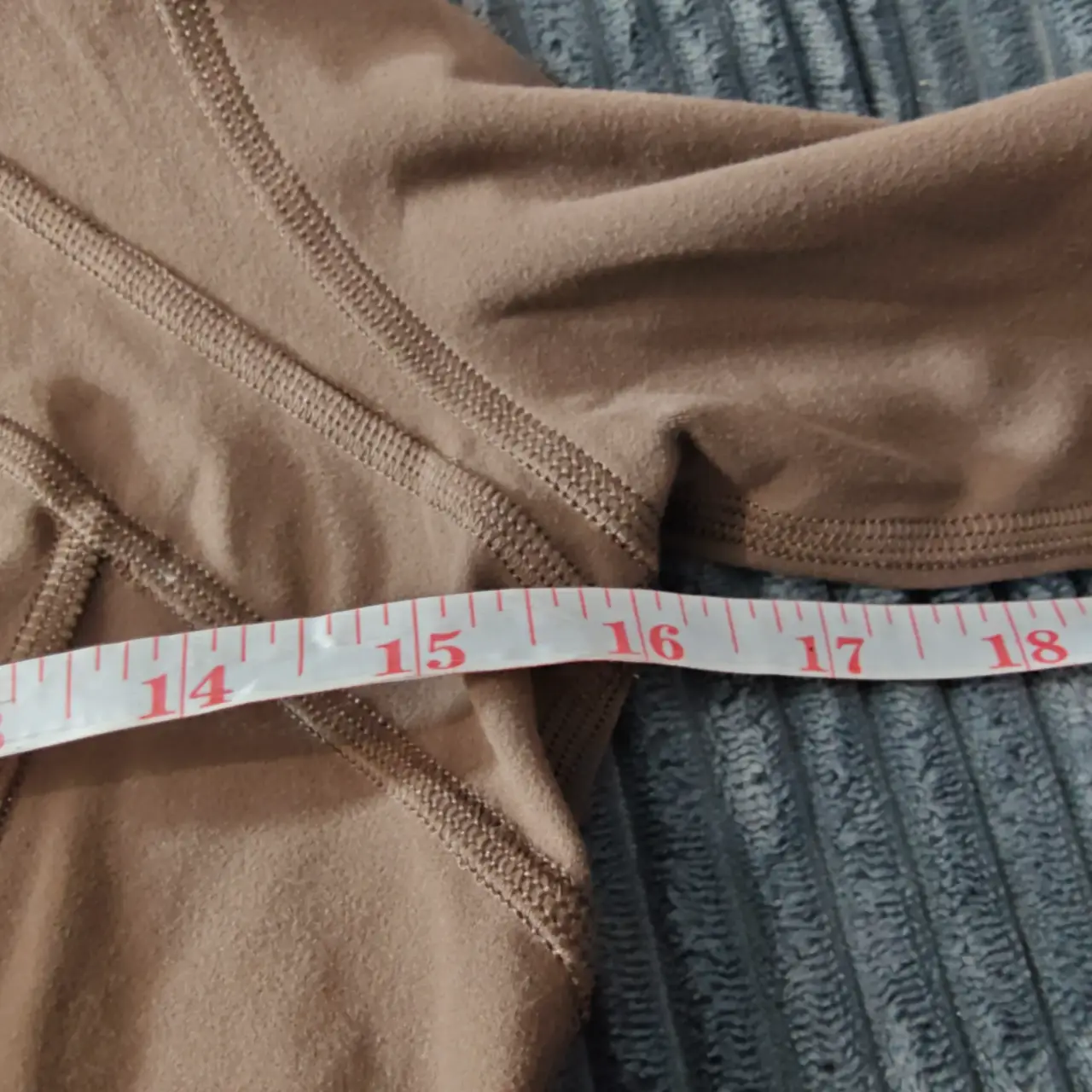 The Gym People Women's Full Zip Athletic Running Jacket Brown Thumbholes Size S thumbnail 8