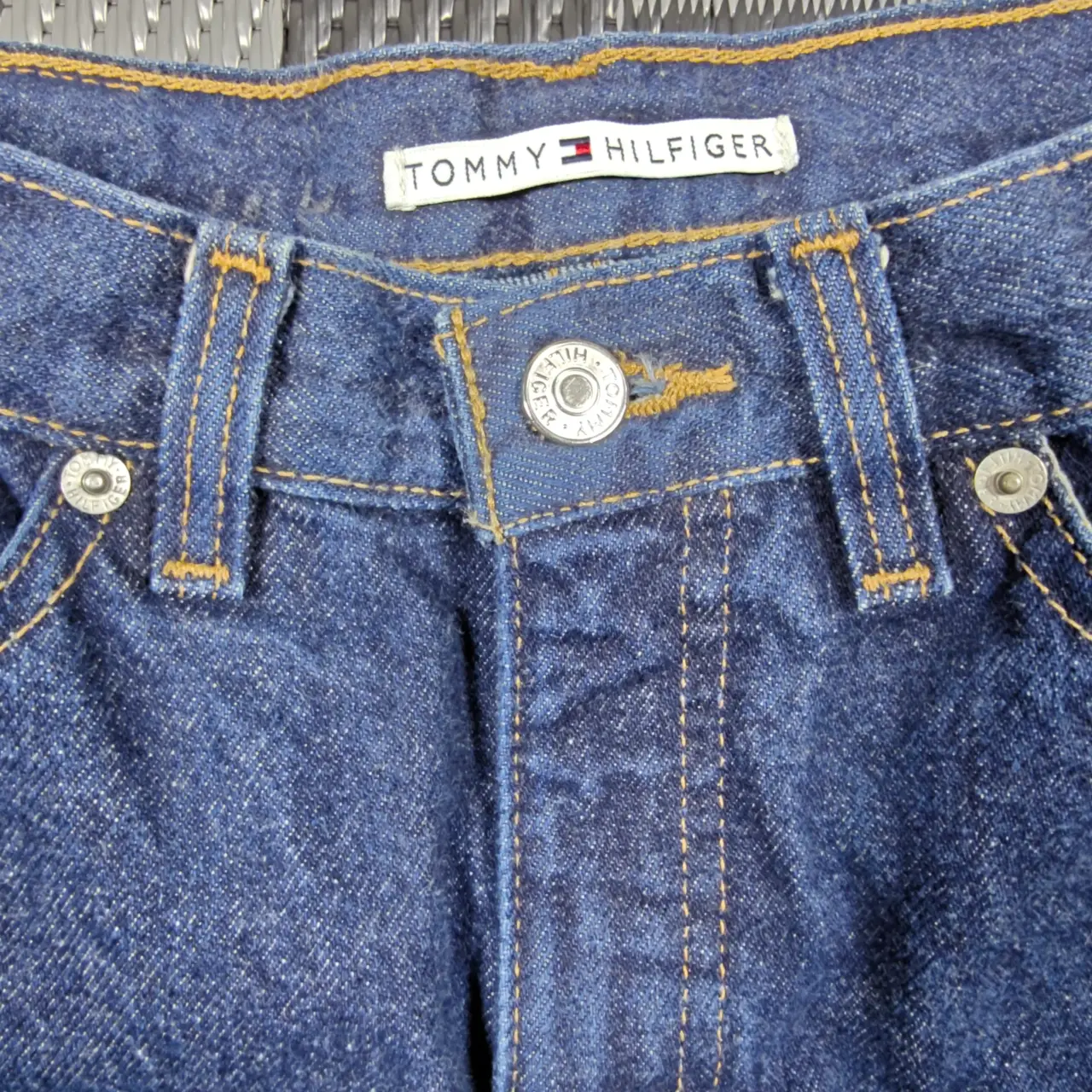 Vintage Tommy Hilfiger Perfect T High Rise Straight Leg Jeans Blue Size 6 thumbnail 5