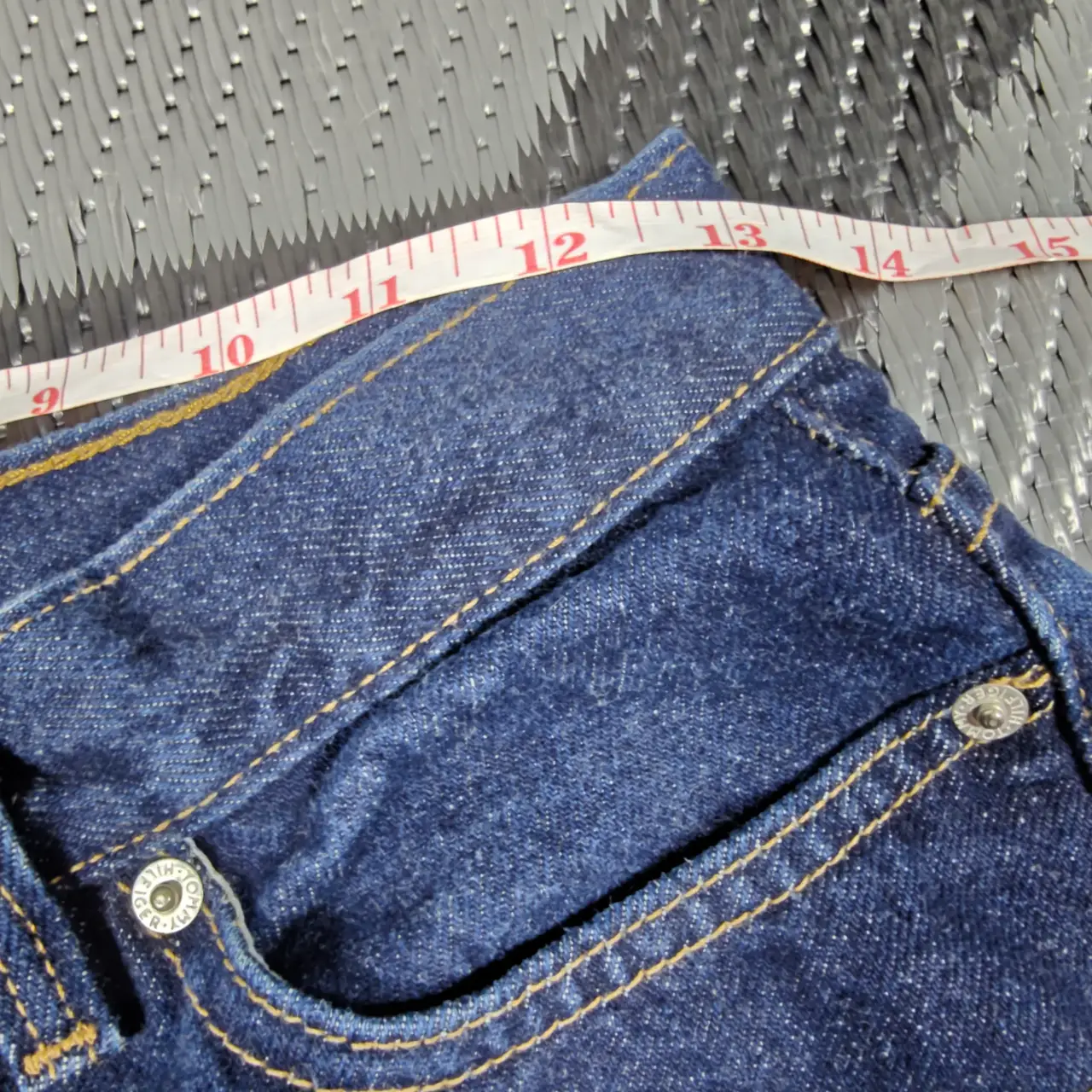 Vintage Tommy Hilfiger Perfect T High Rise Straight Leg Jeans Blue Size 6 thumbnail 8