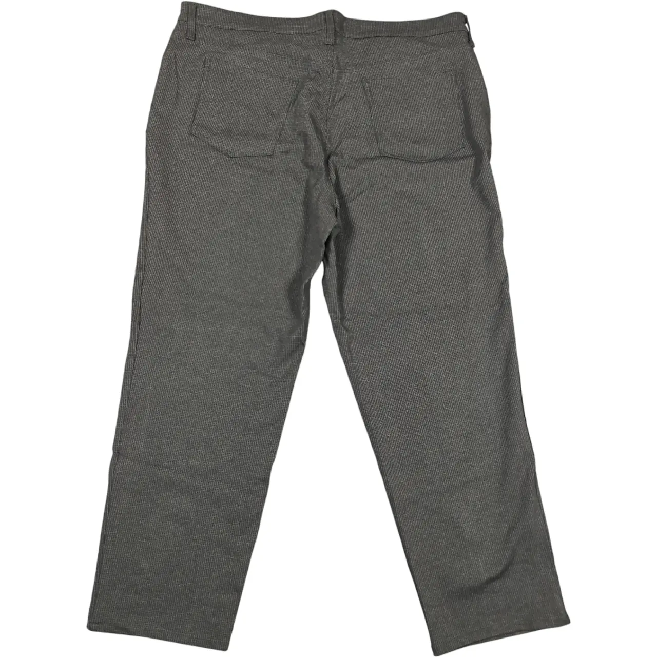 Simply Emma Women's Dot Check 5-Pocket Stretch Pants Black Plus Size 22W NWT thumbnail 2