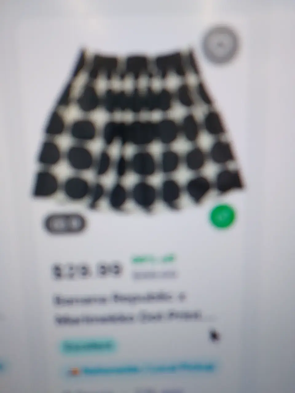 Banana Republic x Marimekko Kivet Dot Print A-Line Skirt